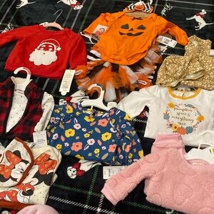 Orange Pumpkin Baby Costume